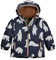 first instinct by killtec unisex Skijacke wasserdicht/Funktionsjacke mit Kapuze und Schneefang FISW 30 MNS SKI JCKT, dunkelblau, 122, 39907-000