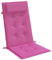 vidaXL Hochlehner Auflage 6 STK., Sitzkissen für Gartenmöbel Hocker Ottomanen, Wasserabweisendes Sitzpolster, Sitzauflage Stuhlauflage, Rosa Oxford Gewebe