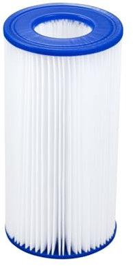 BESTWAY Filtro Tipo III para Depuradoras de Cartucho Ø10,6x20,3 cm Blanco
