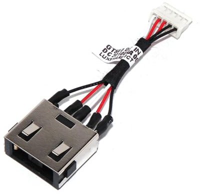 TRADOCK Replacement DC Jack Powerbuchse Netzteilbuchse Ladebuchse Strombuchse kompatibel für Lenovo ThinkPad P15V T15P Gen 1 2 3 DC30100SA00