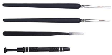 CHICHIYANG Shaft Switch Lube Brush Metal Clamp Tweezers Tool for Cherry Kailh MX Keyboard Repairing Accessories