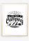 Din A4 Kunstdruck ohne Rahmen - Life is best Camping - Camping Camper Natur Caravan Zelt Abenteuer - Bild Druck Poster