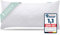 Gentle North Kopfkissen (40x80 cm groß) - Kissen für Bett und als Dekokissen - Mit Reißverschluss für Füllung - Sofakissen - Zierkissen für Couch und Sofa - Ökotex - Waschbar bis 60° - Weiß