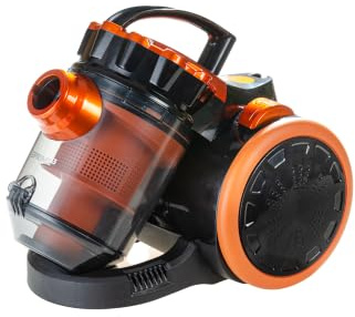 Prime3 – Staubsauger beutellos – Zyklon-Technologie – Starke Saugleistung für Allergiker Dank HEPA-Filter und 3-Fach-Filtration – 1,8 l Behälter