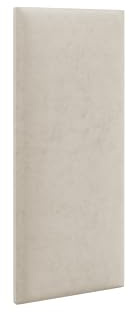 LIKMA Wandkissen Stoff Polsterpaneel Creme 70x30 cm Gepolstert Wandkissen Bett Polsterpaneel Wandpolster Wandschutz Polstert Paneel Lendekissen Modernes Kopfteil Kopfenden Stoff: Riviera 21