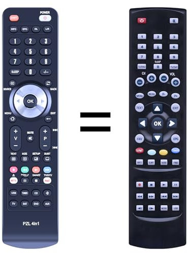 TCNOUMT Neu Ersatzfernbedienung Passend für Comag SL60 SL90 SL100 HD HD+ SL60HD SL90HD SL100HD