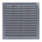 EDM Rejilla de ventilación 87705 Gris 20 x 20 x 0,7 cm Mosquitera