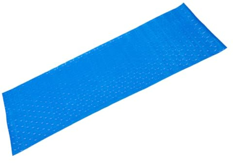 rutschfeste Schwimmbad Trittmatte 30x90 cm aus PVC Blau