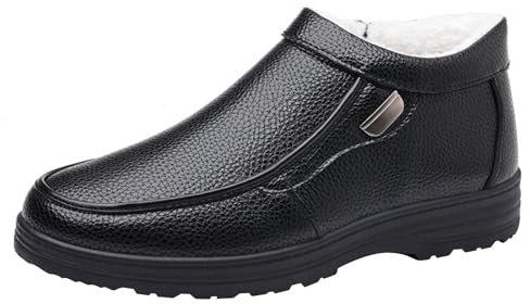Generico Stivali con Risvolto Scarpe Donna Primaverile Stivali da Neve da Uomo, Scarpe da Ginnastica Casual alla, Traspiranti, Scarpe Casual con Fondo Piatto, Stivali Indianini Estivi (Black, 39)