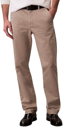 Calvin Klein Herren Chino Hose Cotton Signature Slim Fit