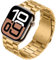 Tasikar Correa de metal Compatible con Apple Watch 42mm(Series 10) 41mm 40mm 38mm Acero inoxidable Correa de repuesto Compatible con SE 2 SE Series 10 9 8 7 6 5 4 3 2 1, Oro