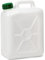 Ecoplast Bidón de plástico, neutro, 5 litros