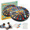 Logikspiel Seilentwirrung Brettspiel, IQ Puzzle und Reisespiele, Entwirrspiel für Kinder ab 6 Jahren und Erwachsene, Denkspiel für die Familie, Rope Untangling Table Strategy Board Game