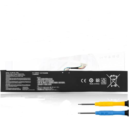 Batteria per computer portatile C41N2208 4ICP5/42/79 compatibile per ASUS ROG Ally (2023) RC71L NR2301L Gaming Handheld Series RC71L-NH002W RC71L-NH019W RC71L-NH001W RC71L-NH005W RC71L-NH005W