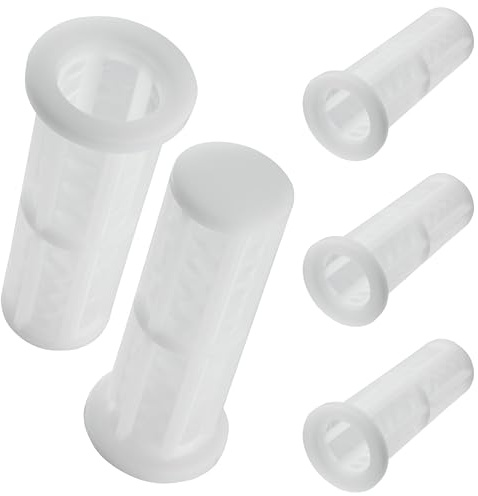POPPSTAR 5X Filtereinsatz für Wasserfilter Gartenschlauch & Hochdruckreiniger (Maschenweite 0,15mm, weiß)