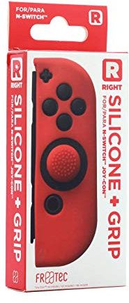 Switch Joy Con Silicone Skin + Grip - Right - Red