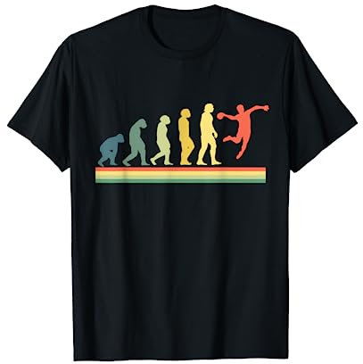 Evolution Handball T-Shirt Handballer Handballspieler Shirts T-Shirt