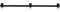 Zebco Z-Carp Buzzerbar 32cm Schwarz Matt, 32 cm