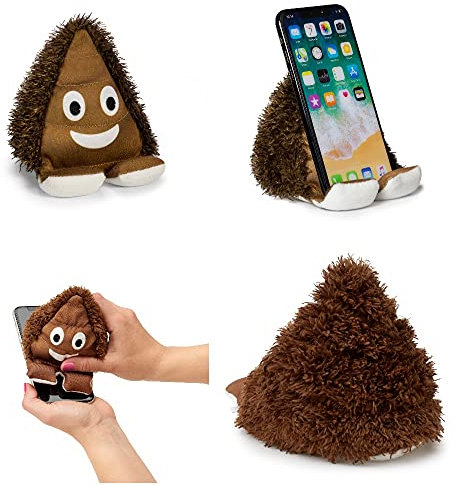 Plusheez Handyhalter 2-in-1-Telefonständer mit Mikrofasertuch Bildschirmreiniger Universeller Telefonständer für Kinder, Kinder und Erwachsene Kompatibel mit eReader/Kindle/Smartphone/kleinem Tablet