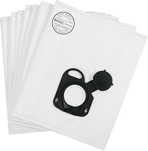 SpareHome® 10 Bolsas Multi Layer + 2 microfiltros reemplazo para aspiradores Moulinex Compact Power MO3927PA, MO3953PA, MO3967PA, MO3969PA, MO3985PA