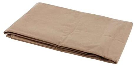 3x Rosenschutzhaube - Braun - Winterschutzvlies für Pflanzen | 3er Set Vlieshauben, 80x75 cm, 30 g/m² Polypropylen, Frostschutz für Kübelpflanzen & Rosen, atmungsaktiv mit Luftlöchern