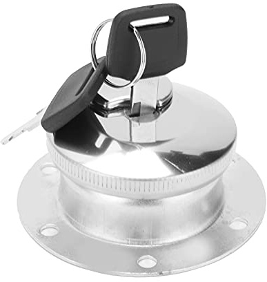 6-Loch-Tankdeckel in Runder Form mit Schlüssel und Dichtung für Bagger mit Stromaggregat