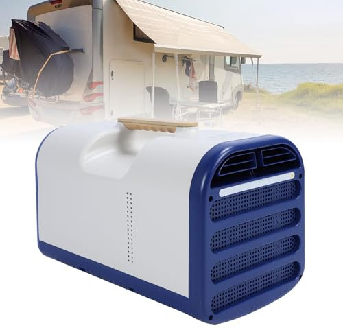Aire Acondicionado Portátil Calefacción Refrigeración Doble Uso 5200BTU Unidad de CA Portátil Enfriador de Aire Evaporativo Control Remoto para el Hogar Oficina Campamento