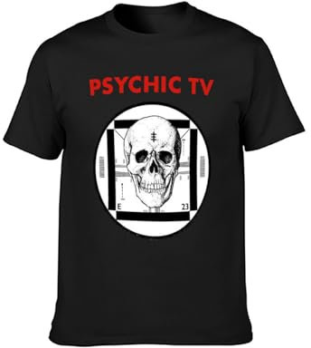 Unisex T-Shirt Psychic Tv Force The Hand of Chance Post Punk Retro Vintage 1738 Black 3XL