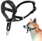 All-in-One Halfter Leine Hundehalsband mit gepolstertem Stoff, verstellbares Halfter für Hunde, professionelles Anti-Zieh-Halfterhalsband, verstellbar und leicht zu kontrollieren (XXL)