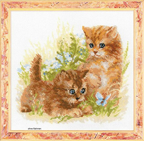 Riolis Kreuzstich-Set Kinderspiel (Katze), Zählmuster