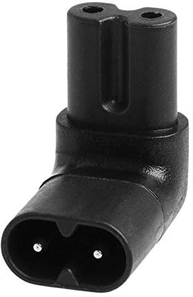 chenyang CY C7 auf C8 90 Grad nach Oben und unten abgewinkelt IEC320 Stecker/Buchse Verlängerungsstecker AC-Netzadapter