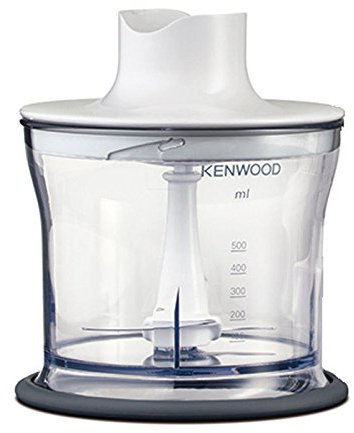 TRITATUTTO COMPLETO (ASSIEME COPERCHIO INGRANAGGI + LAMA COLTELLO SMINUZZATORE + TAZZA CIOTOLA) ORIGINALE KENWOOD PER FRULLATORE A IMMERSIONE SERIE TRIBLADE DHB, HB, HBM, HDP