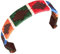 CARLOS DIAZ Designer Echtes Leder Gewachstes Besticktes Gaucho Polo Pferd Zaumzeug Stirnband (Kleines Pferd 15 Zoll)