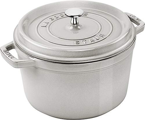 High Cocotte, 24 cm | Truffle | round | Cast iron