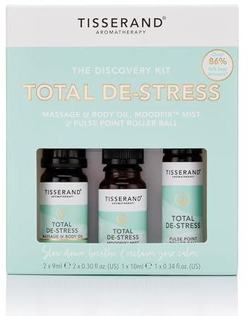 Ätherisches Öl-Kit Total De-stress Discovery Kit 2 x 9 ml 1 x 10 ml TISSERAND