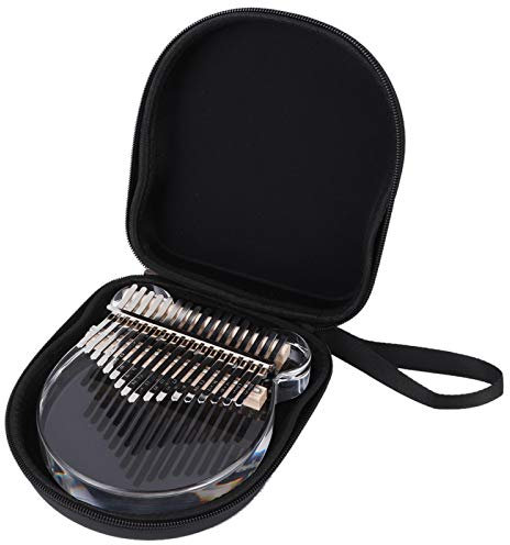 Mxzzand Kalimba Transparent Acryl Kalimba Praktisch für Anfänger und Oboisten für Party