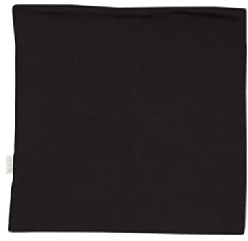 Tummy Band 100% Merino Wool haramaki Belly Kidney Waist Warmer wrap Pregnant Women Men Two-Layered Double Sport wear Thermal (Medium, Black)