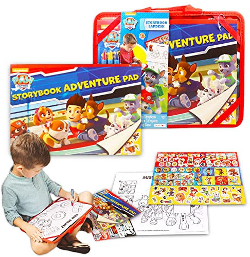 Paw Patrol Ultimate Activity Set - Paw Patrol Portfolio Bundle with Coloring Books, Stickers, Games, Puzzles, Drawing Activities, and More (Paw Patrol Activities For Boys, Girls, Kids)
