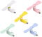 iplusmile USB- Smartphone- Lüfter Typ- C Fan Handy Sommerzubehör 5Pcs Mobilfunklüfter für Reisebus U- Bahn (Zufällige Farbe)