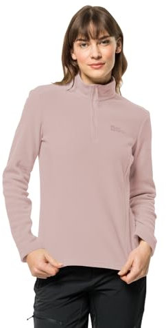 Jack Wolfskin Damen Taunus HZ W Pullover, Rose Smoke, XXL
