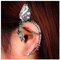 Inilbran Punk Drachen Ohrstecker Ohrringe Silber Drachen Clip Wrap OhrringeVintage Drachen Ohrstecker Ohrringe No Piercing Ohrringe Schmuck Für Frauen Und Mädchen