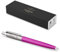 PARKER Jotter Originals Recycled mit Gravur | Premium Stift | Geschenkbox | blaue oder schwarze Mine | personalisiertes Geschenk | Namen | Geburtstag (pink)
