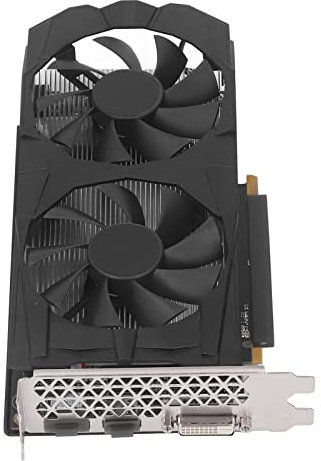 Cryfokt Grafikkarte, Kompakte RX580 8 GB 256 Bit, Professionelle Desktop-Gaming-Grafikkarte, HD-Multimedia-Schnittstelle, Geräuschlos Zum Ansehen von Filmen Zum Spielen (RX580 8G D5)