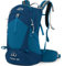 IX INOXTO Wanderrucksack, 35 l, wasserdichter Wanderrucksack mit 3 l Wasserblase und Regenschutz, leichter Reise-Camping-Rucksack, Blau, Einheitsgröße, Tagesrucksäcke