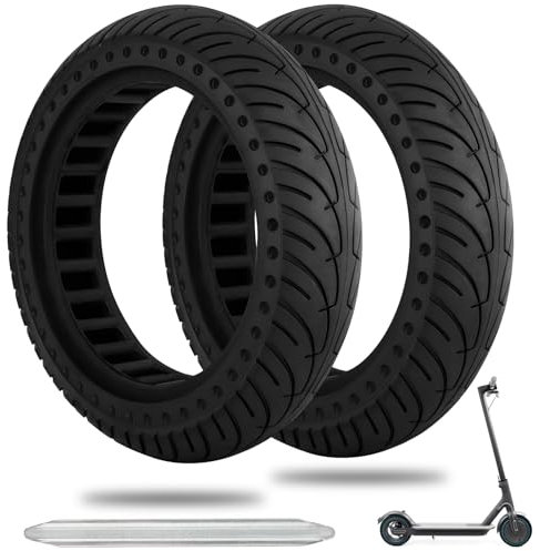 E Scooter Solid Reifen,8,5 Zoll Xiaomi Reifen Ersatzreifen Solide Reifen für Xiaomi M365/ Pro/Pro 2 /1S und alle 8,5 Zoll Scooter Reifen Elektro-Scooter Vollgummi Tyre Reifen