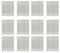 GeRnie Filtro HEPA for aspirapolvere E10 E12 B112 Ricambi e Accessori di Ricambio(12pcs)