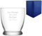 Personalised Engraved 295ml Roma Whisky Glass with Gift Box | Custom Whiskey Tumbler, 30th 40th 50th 60th 70th Birthday Gift for Him, Best Man Groomsmen Gift, Present for Men