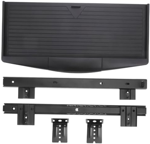 Angoily Adjustable Keyboard Tray for Desk under Table Storage Shelf Hidden Compartment Office Accessory for Home Work