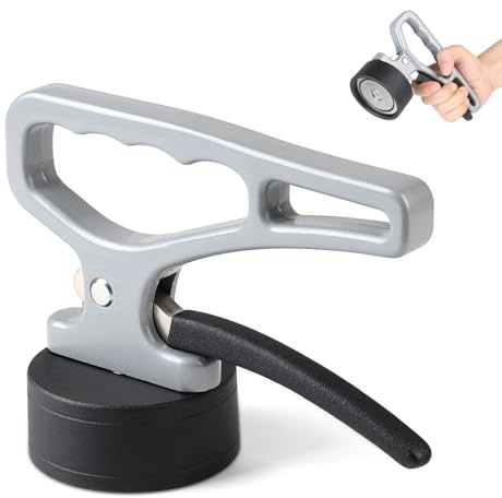 LALAGO Starker Manueller Magnetischer Hebegriff, Hand-Lasthebemagnet | Starker Magnet mit Griff zum Tragen, Haftkraft 30kg Magnet-Greifer, Tragemagnet zum heben von Schwermetallobjekten