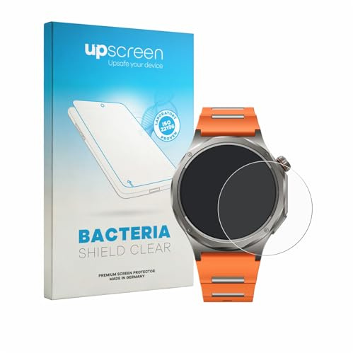 upscreen Schutzfolie für Oppo Watch X3 | Antibakterieller Displayschutz Made in Germany Transparente Folie HD-Klar